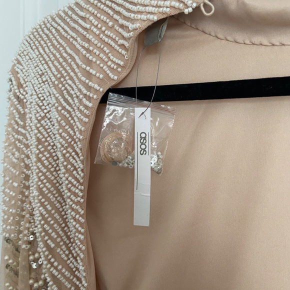 New! Asos fully beaded bodycon dress - Picture 5 of 8